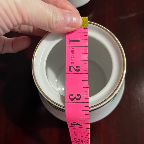 Fairfield Fine China Deck The Halls Cream & Sugar Dish - Picture 5 of 8